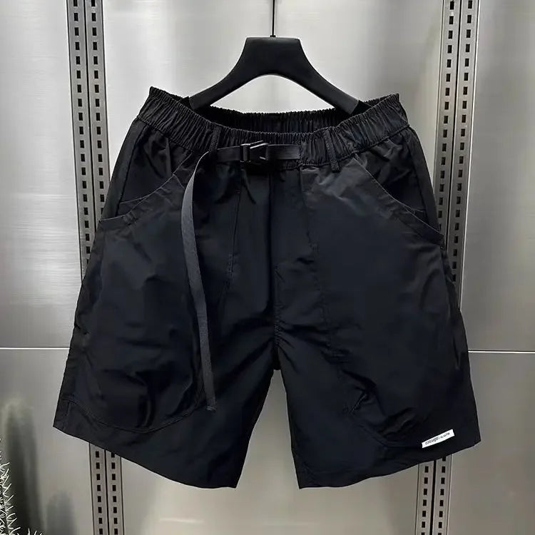 Straight-Cut Utility Shorts – Large Pockets
