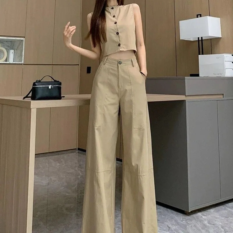 Wide Leg Pant Set – Comfortable Tailored Co-ord
