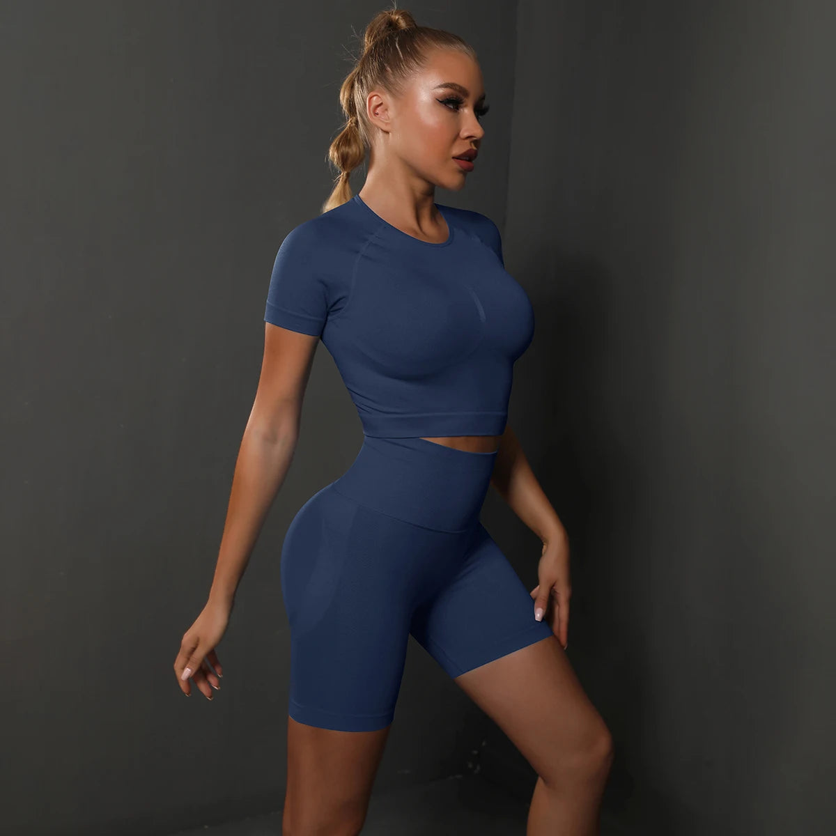 ZenBalance Romper Set – Ribbed One-Piece Jumpsuit