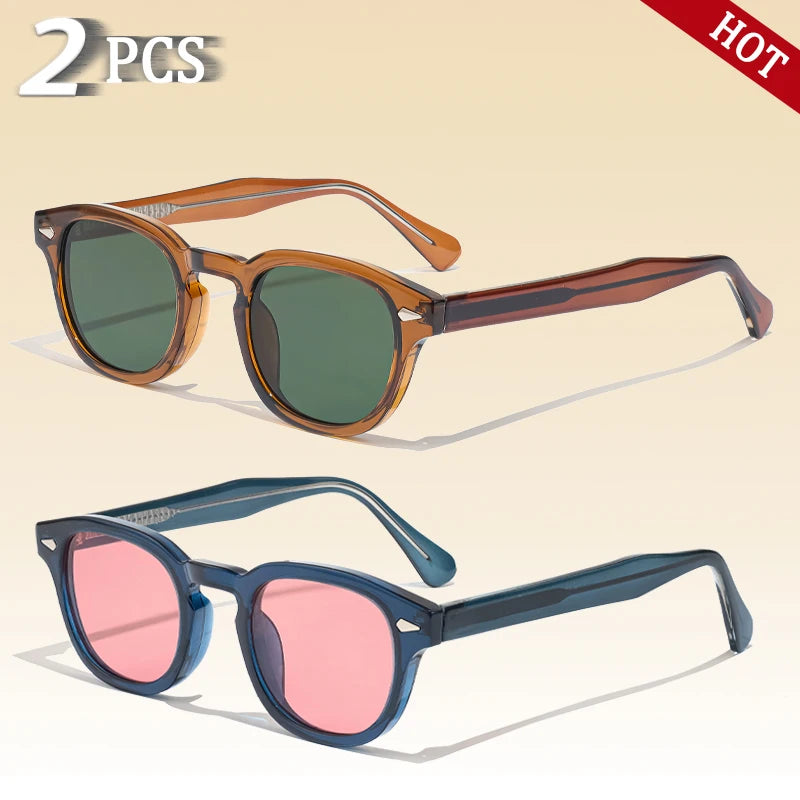 CATERSIDE Luxe | Retro Circular Sunglasses – Bold & Timeless UV400 Shades