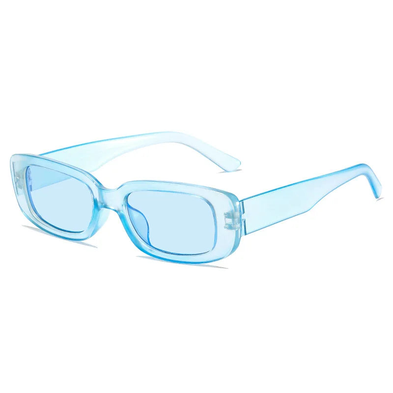 Retro Rectangle Sunglasses – Polarized Square Driving & Fishing UV400 Eyewear