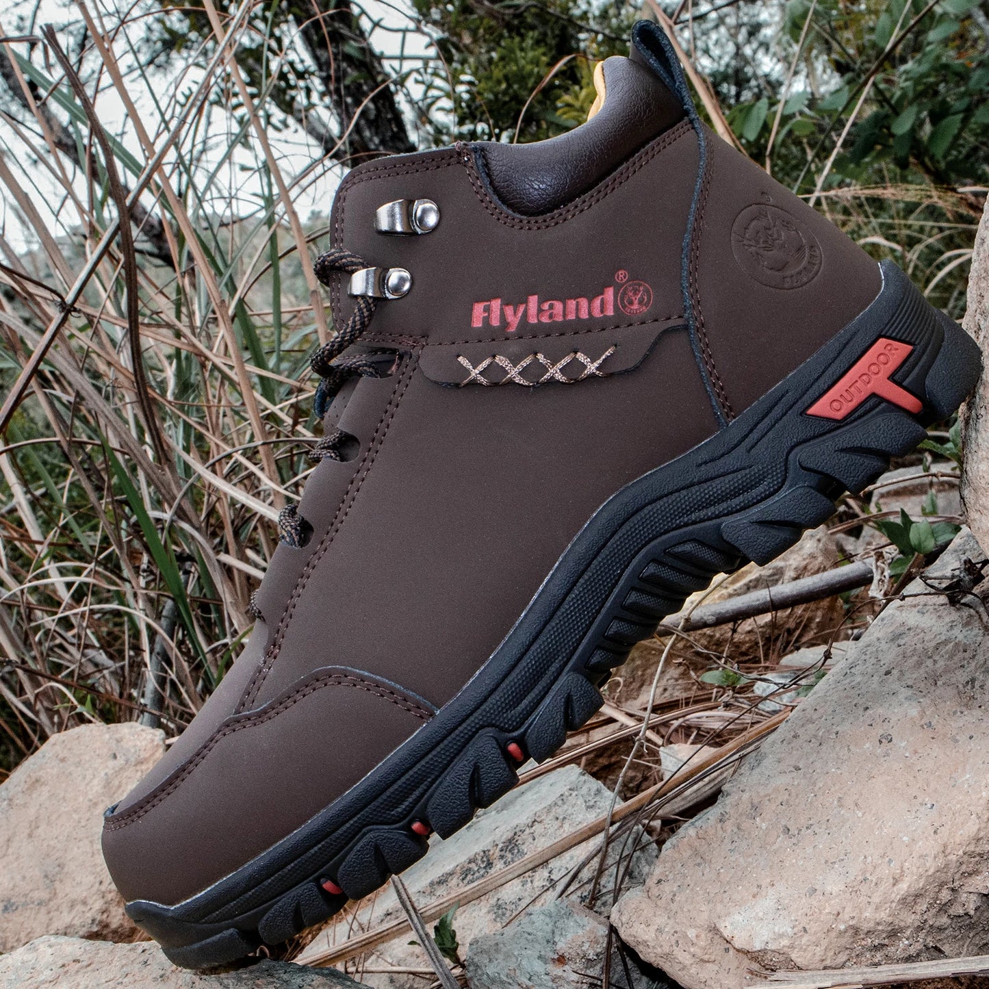 Ankle Leather Sneakers — Casual Office Boots with Sporty Finish