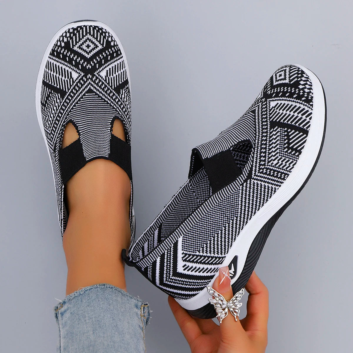 CoyClean Breeze | Women’s Summer Mesh Flats – Breathable, Casual Sneakers with Free Shipping
