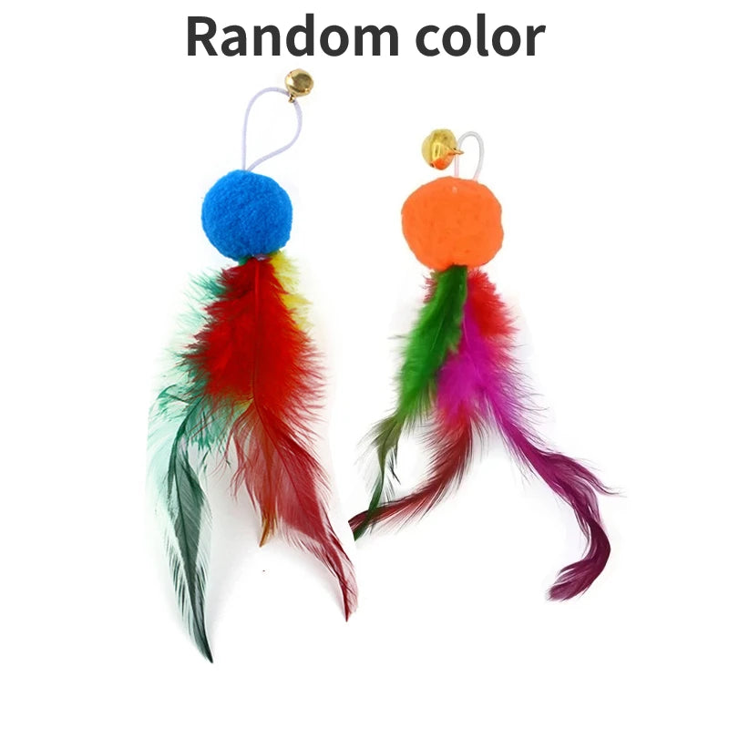 Feather Toys With Bell