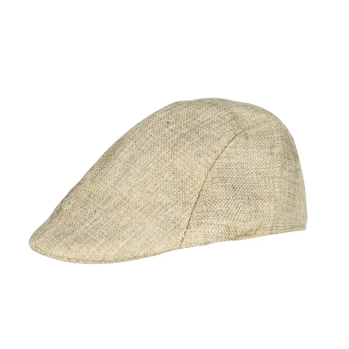 Vintage Tweed Flat Cap – Peaky Blinders Style Beret Hat for Men