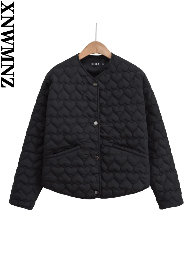 Padded Heart Pocket Jacket
