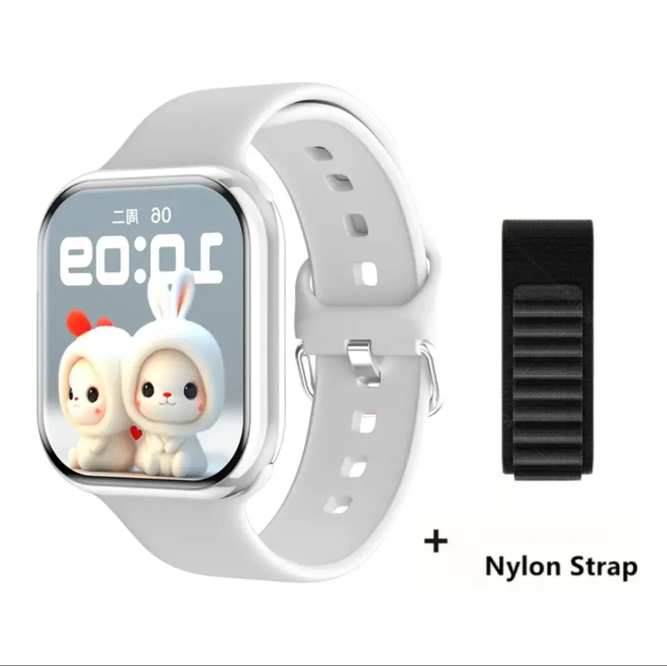 Smartwatch with Body Temp & GPS – NFC, Always-On Display, Sport Design