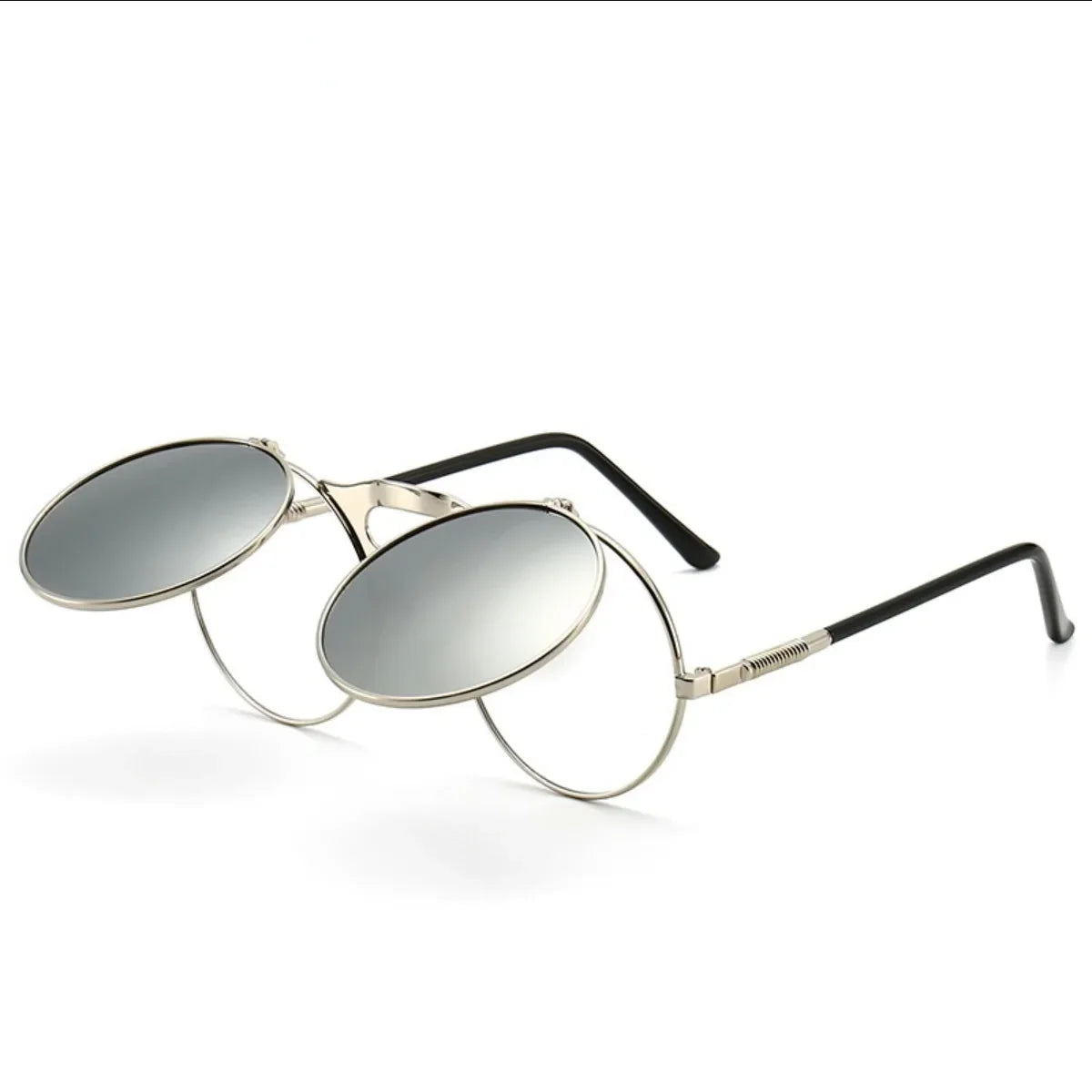 FlipLens Retro | Steampunk Double Lens Sunglasses – Style That Turns Heads