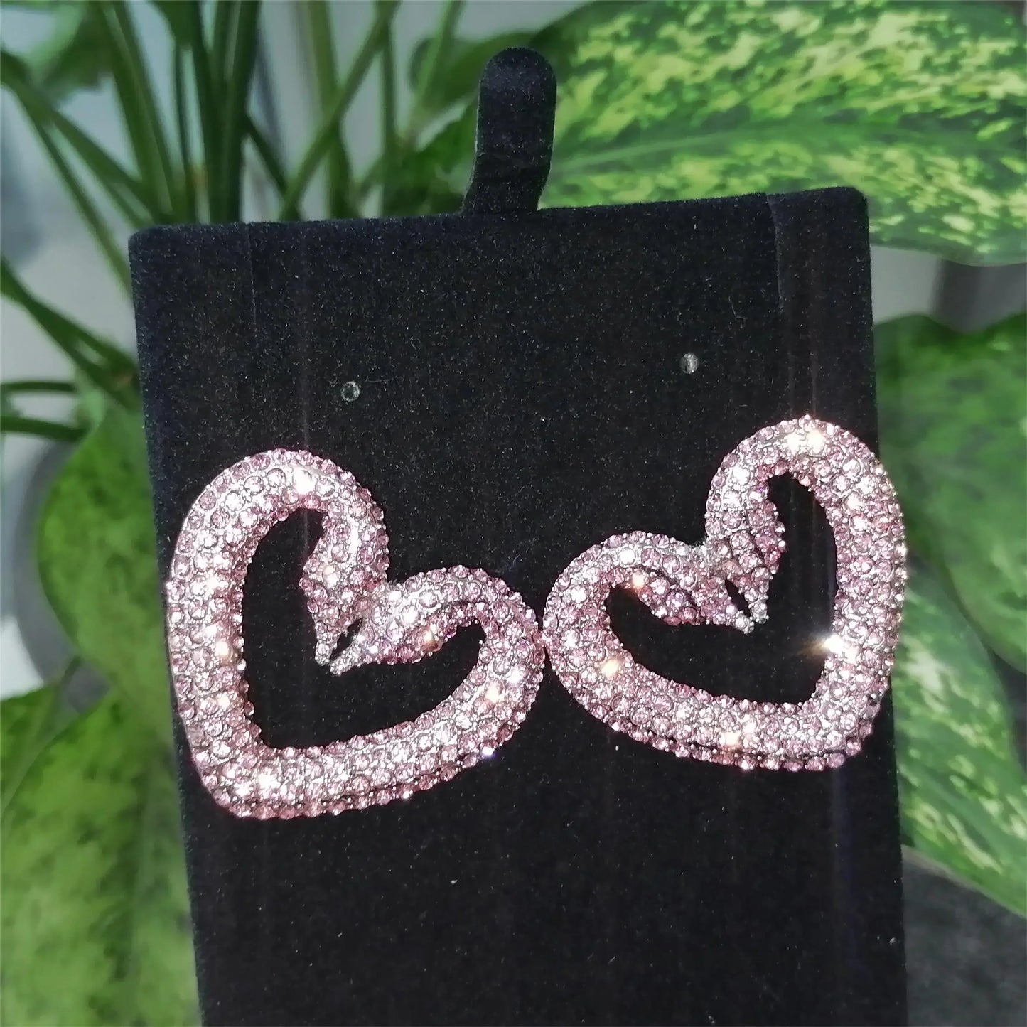 Pink Heart Crystal Set – Pearl Party Edition