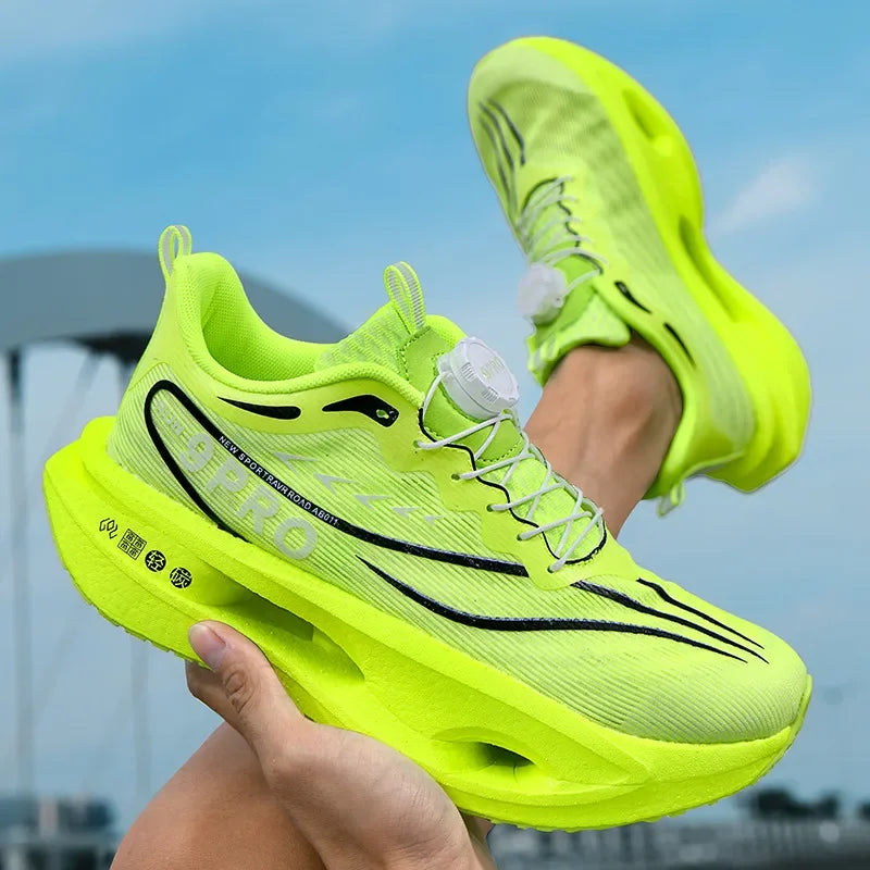 Cushioning Running Sneakers — Lightweight, Breathable, Non-Slip Outdoor Shoes