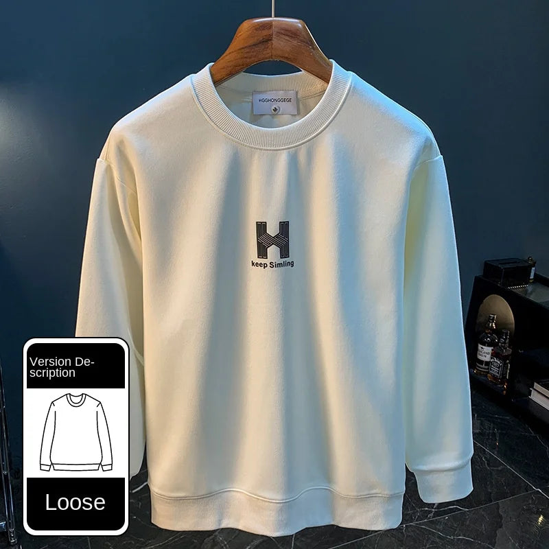 Stretch Fit Printed Sweater