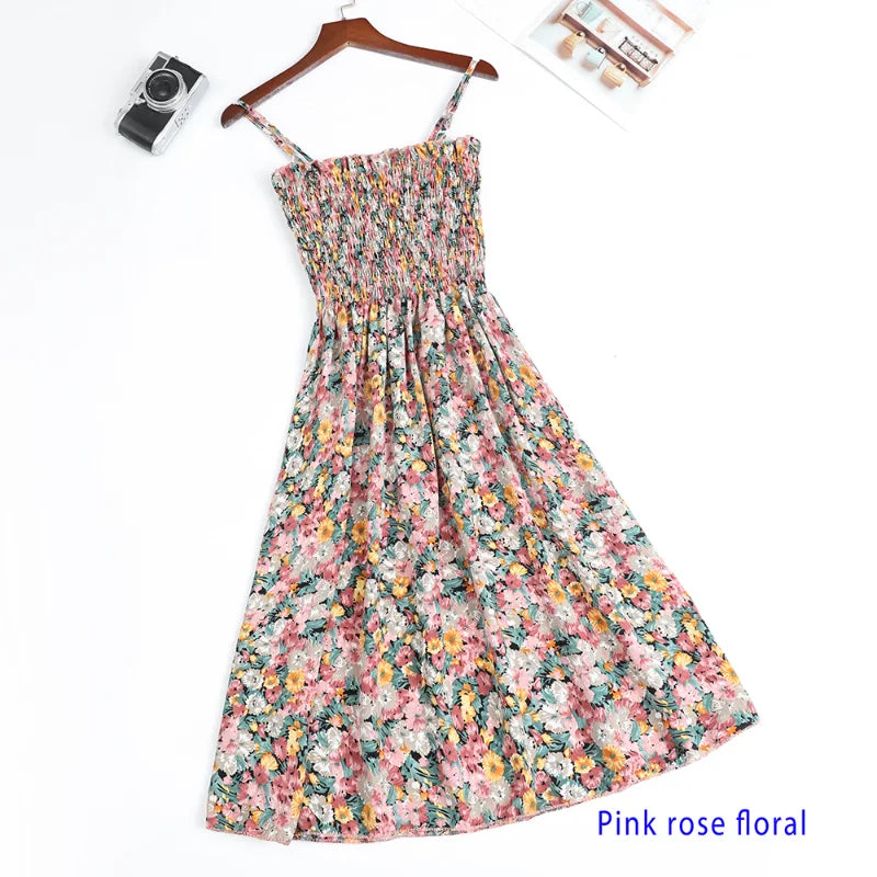 Elegant Contrasting Knit Maxi Dress — O-Neck, Short Sleeve, Metal Buttons