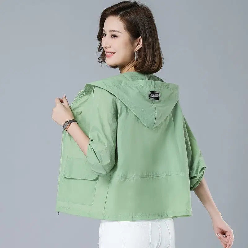Embroidered Lightweight Summer Jacket
