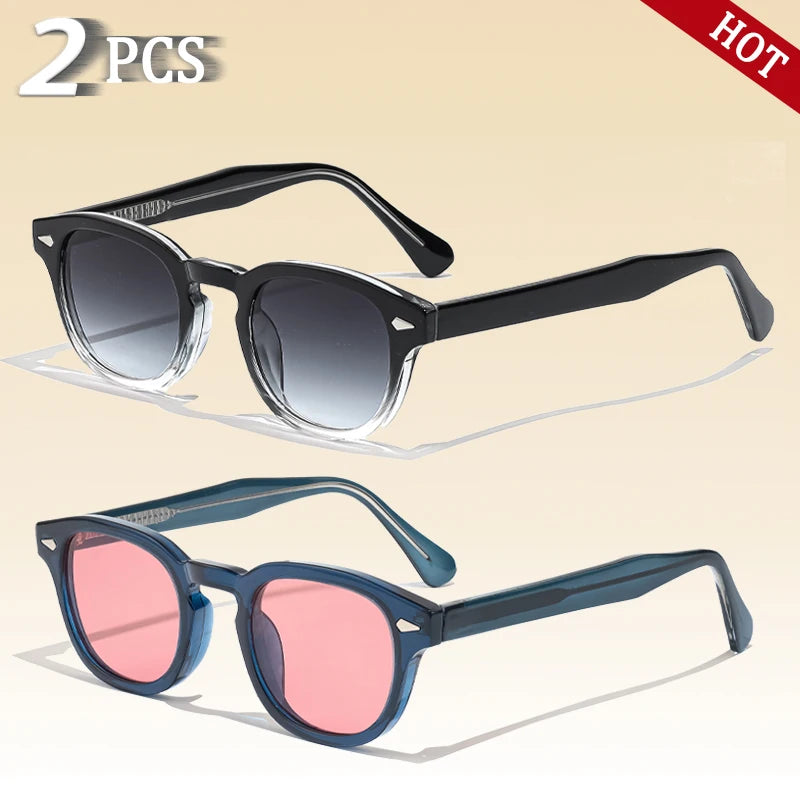CATERSIDE Luxe | Retro Circular Sunglasses – Bold & Timeless UV400 Shades