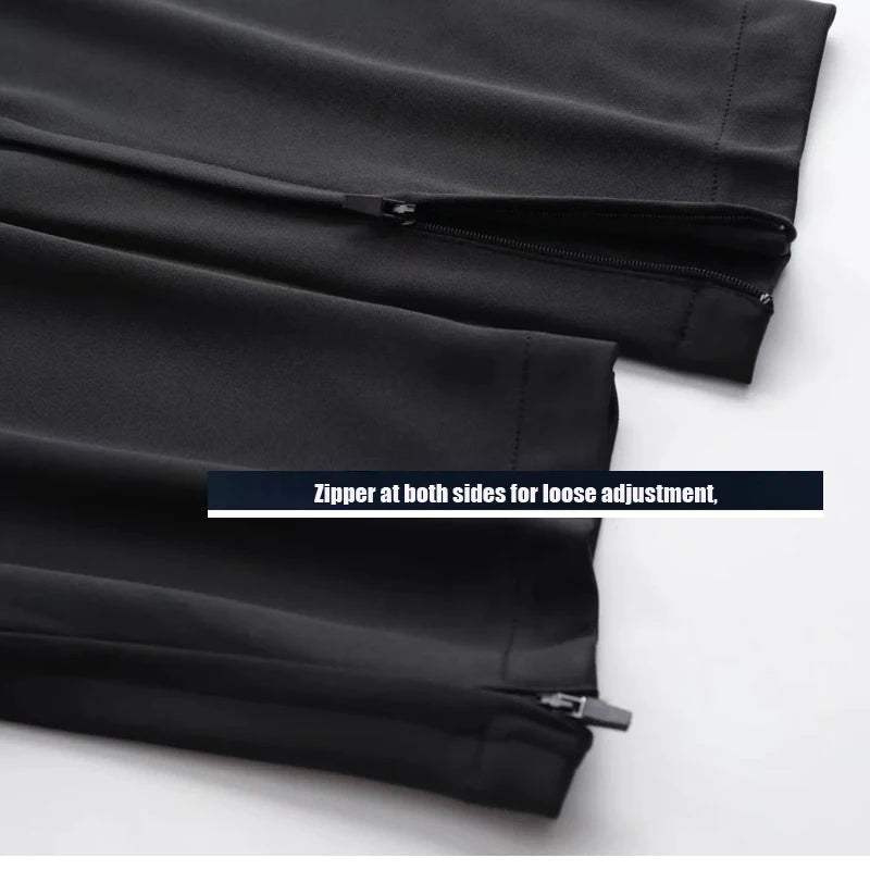Running Pants with Zipper Pockets – Soccer Training & Jogging Trousers