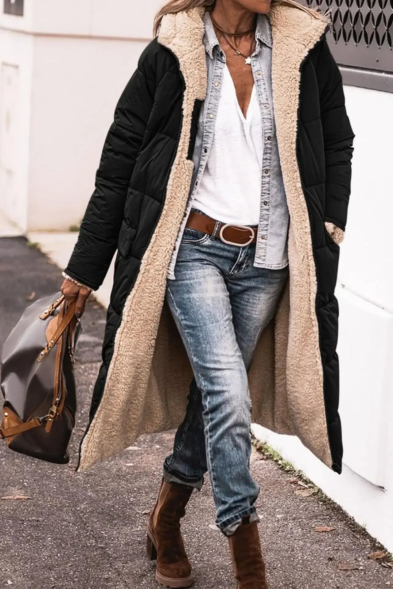Reversible Sherpa Puffer