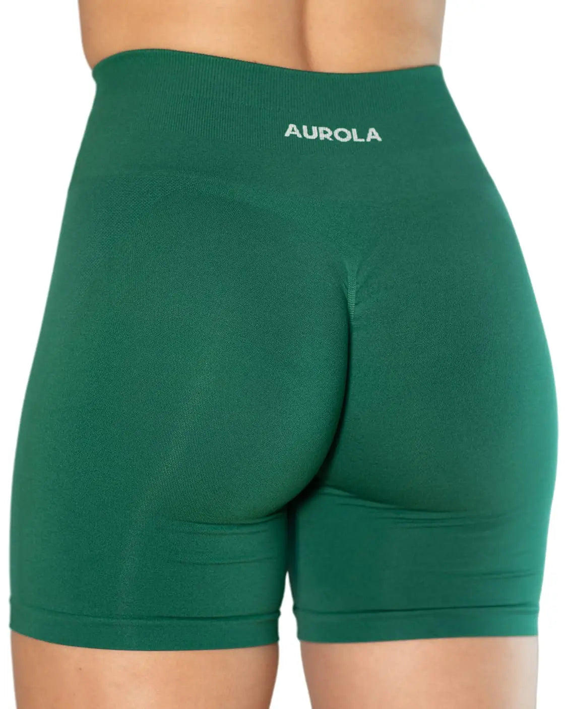 Seamless Scrunch Workout Shorts — Women's High Waist Gym & Yoga Fitness Shorts