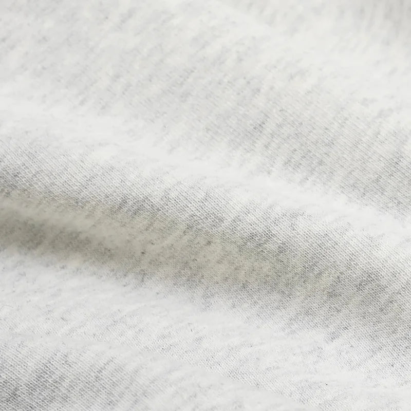 Crown Letter Sweatshirt — Rich Graphic Pullover, Grey Sporty Look