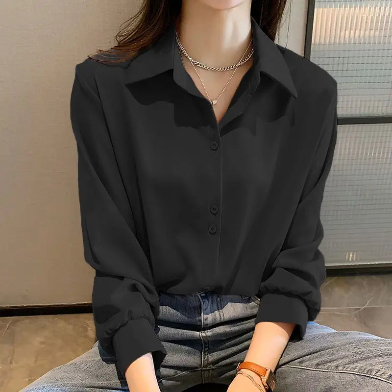 Effortless Grace – Lightweight Chiffon Spring Top