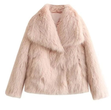 Loose Stand Collar Coat