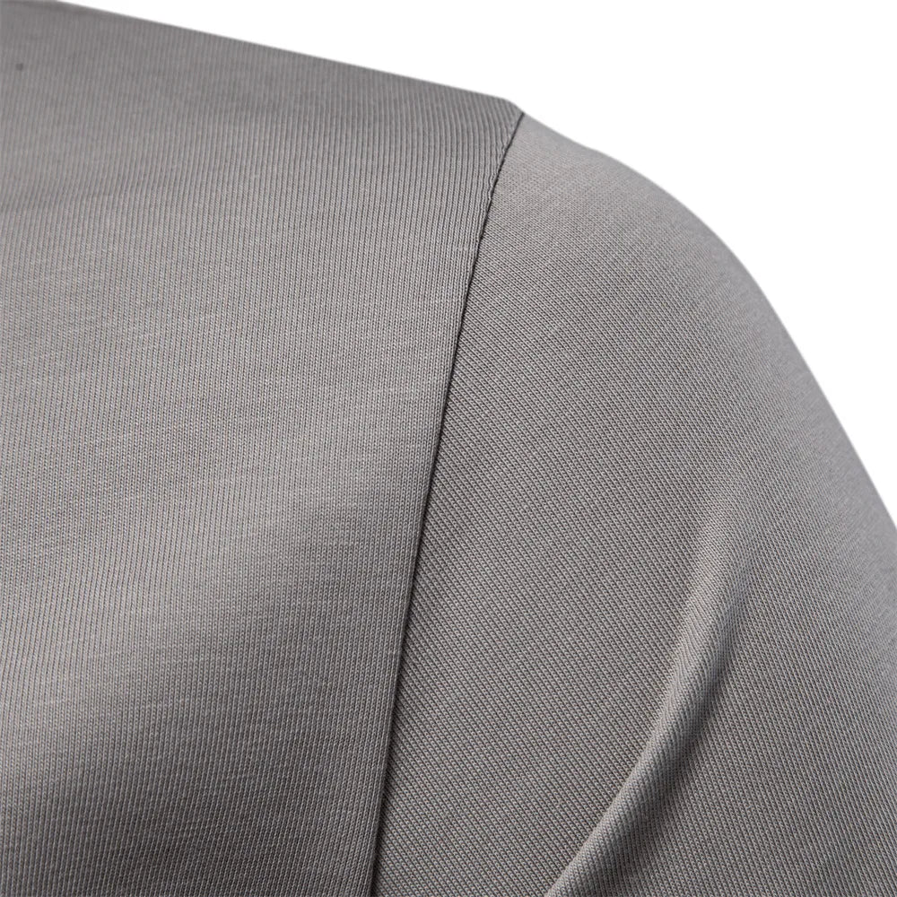 Cotton Blend Embroidered Tee – Refined Finish