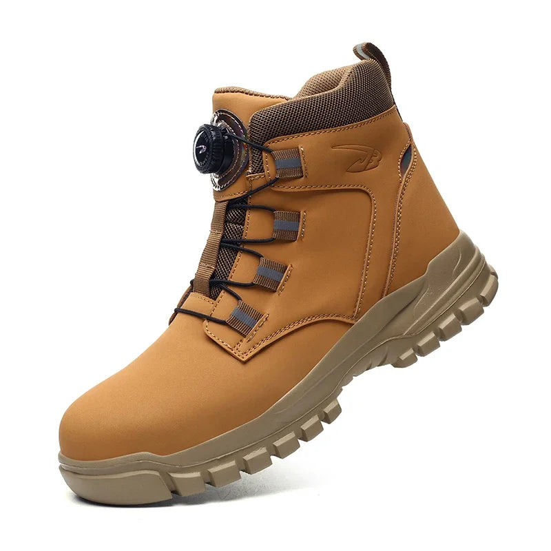Waterproof Steel Toe Boots — Anti-Smash & Anti-Puncture Security Footwear