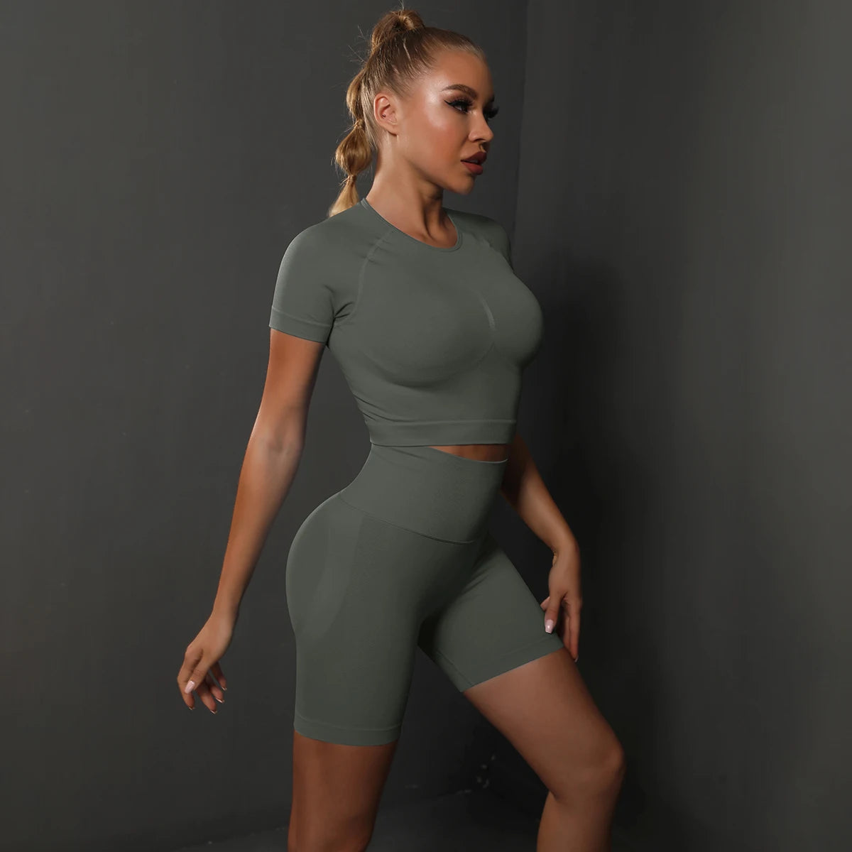 ZenBalance Romper Set – Ribbed One-Piece Jumpsuit
