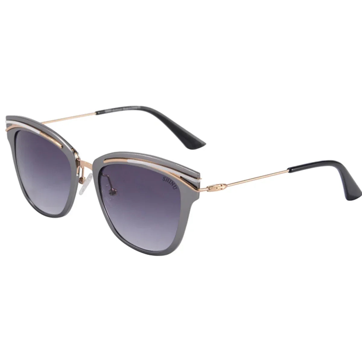 SHINU LuxeWave | Designer Aluminum Sunglasses – Polished Protection & Style