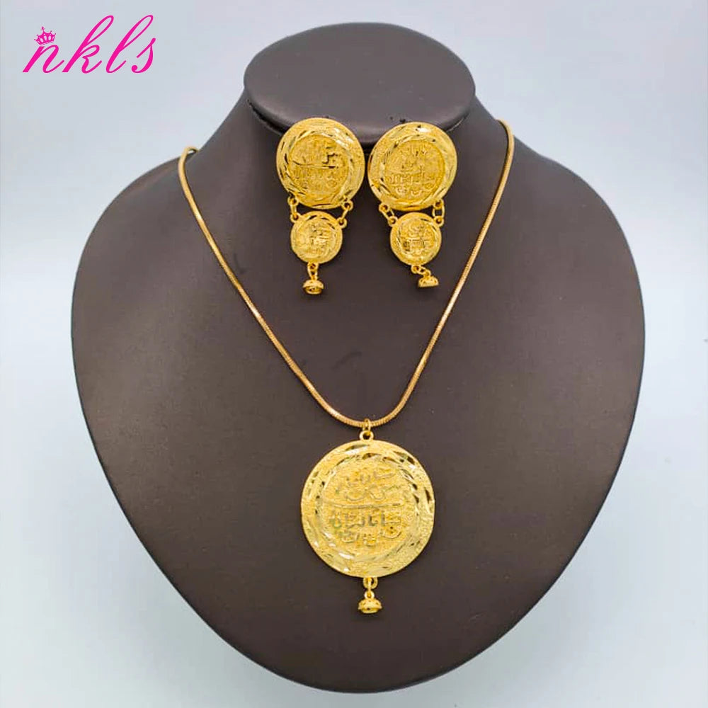 Gold Plated Drop Set – Bohemian Wedding Gift