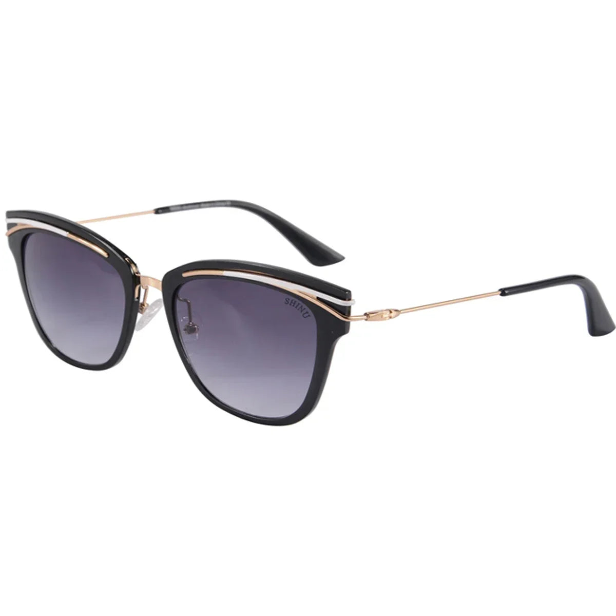 SHINU LuxeWave | Designer Aluminum Sunglasses – Polished Protection & Style