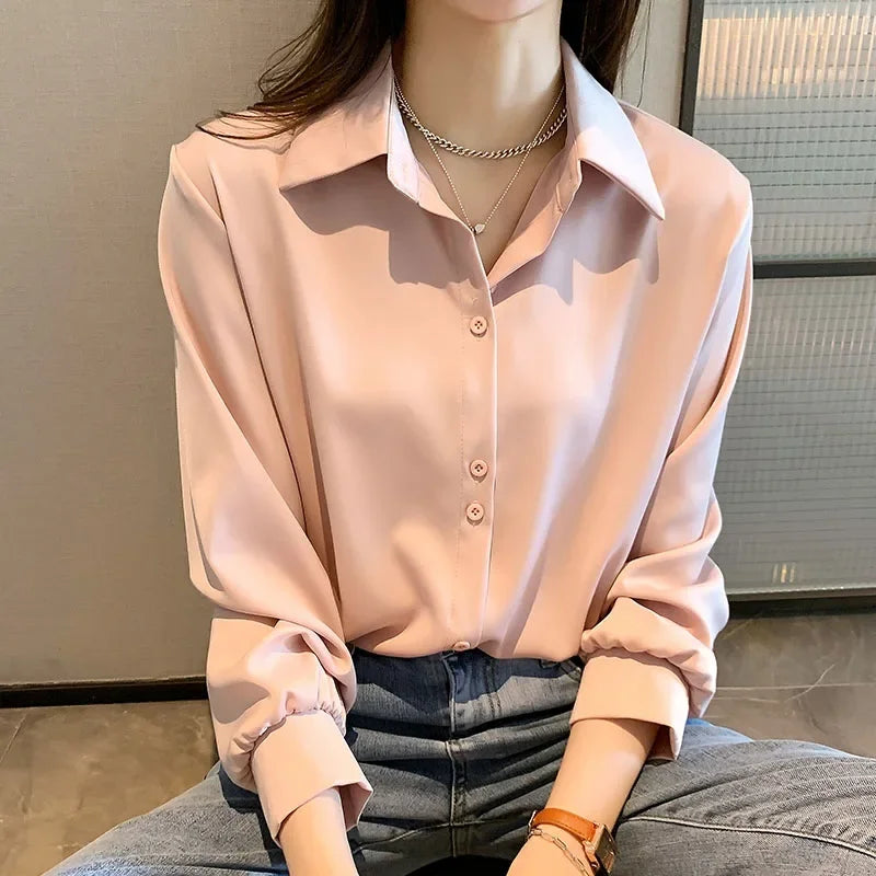 Effortless Grace – Lightweight Chiffon Spring Top
