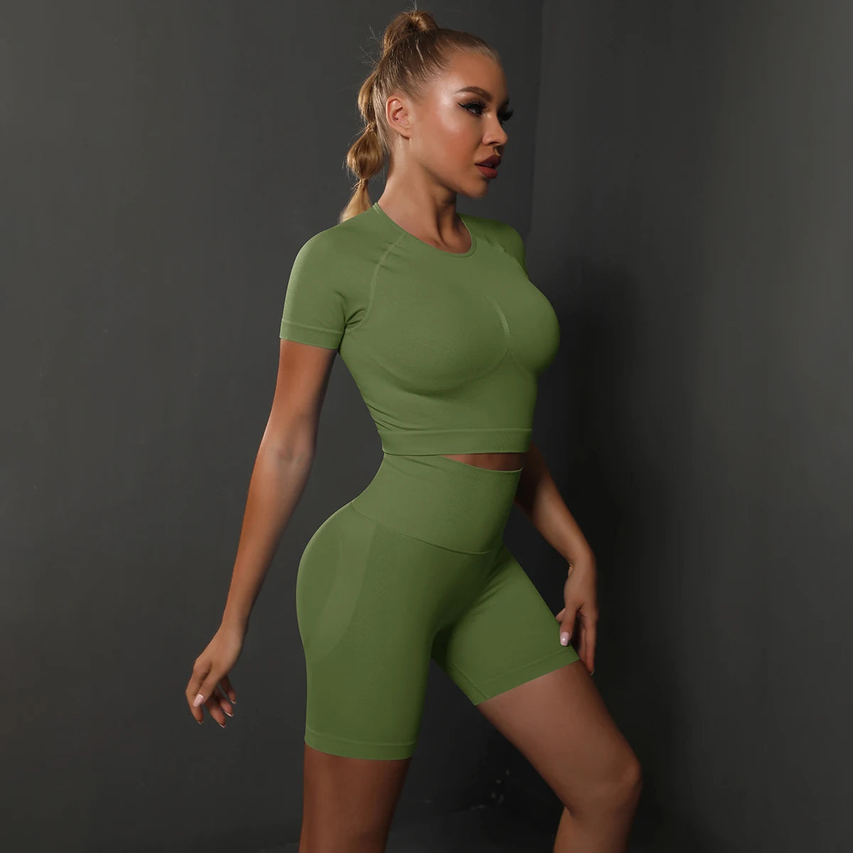 ZenBalance Romper Set – Ribbed One-Piece Jumpsuit