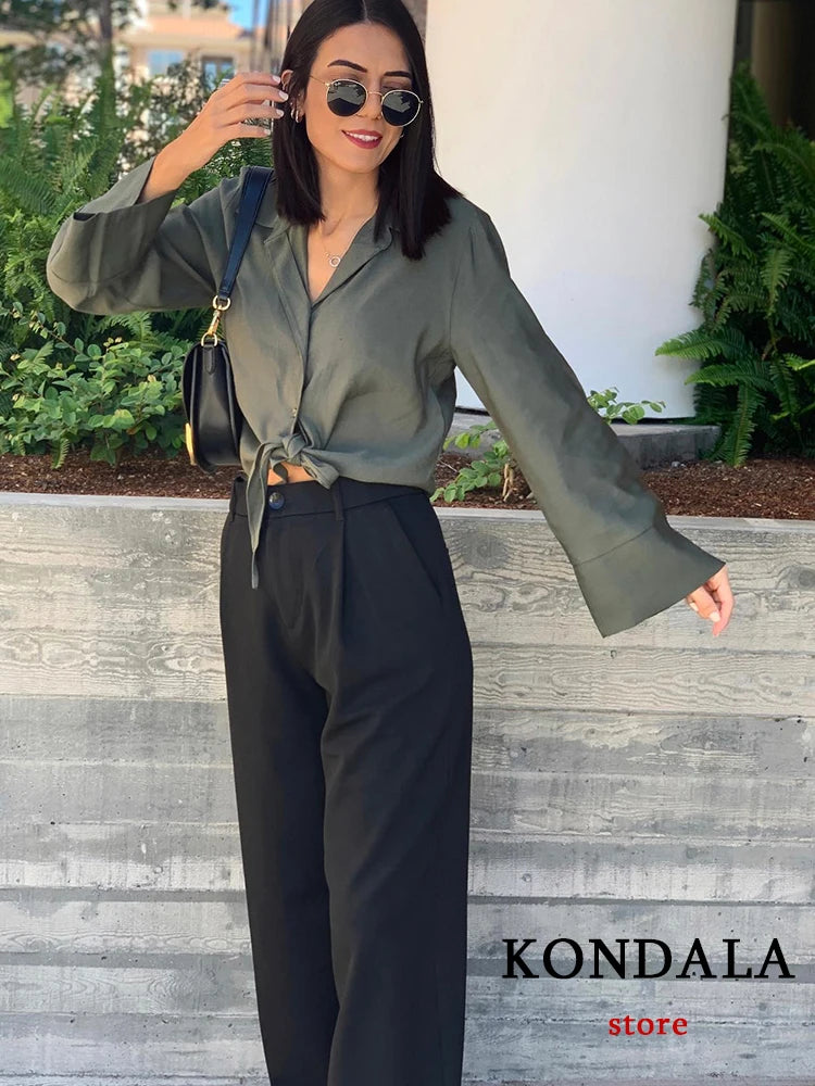 Bow Shirt & Pleated Skirt Co-ord