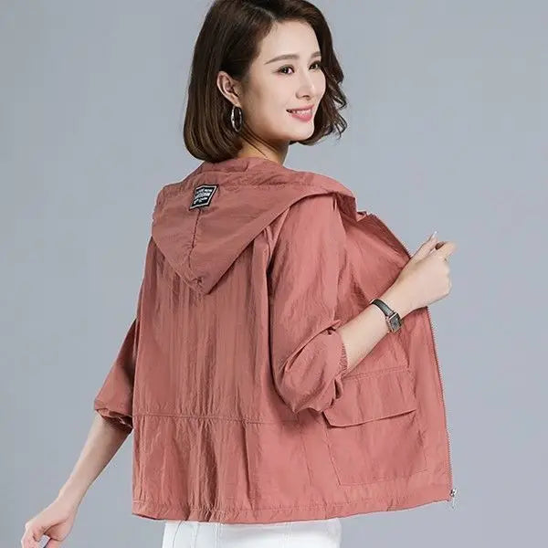 Embroidered Lightweight Summer Jacket