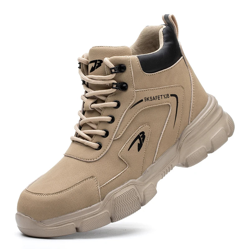 Lightweight Safety Sneakers — Anti-Slip Tactical Footwear for Work