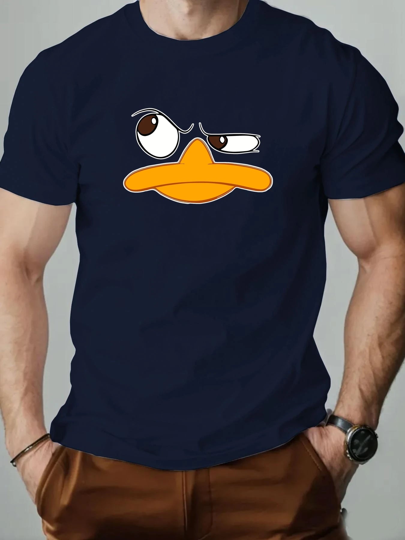 Cartoon Print Cotton Tee – Breathable Comfort