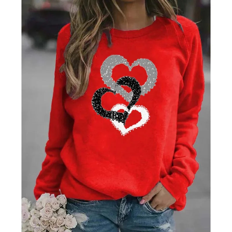 Santa Print Hoodie — Holiday Season Pullover, Winter Streetwear