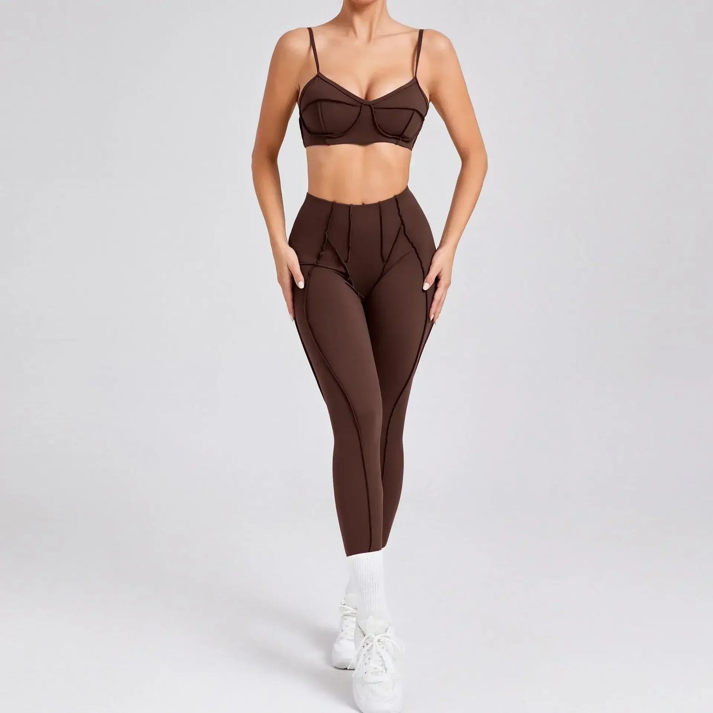 LiftTone Pocket Shorts Set – Cross Bra Combo