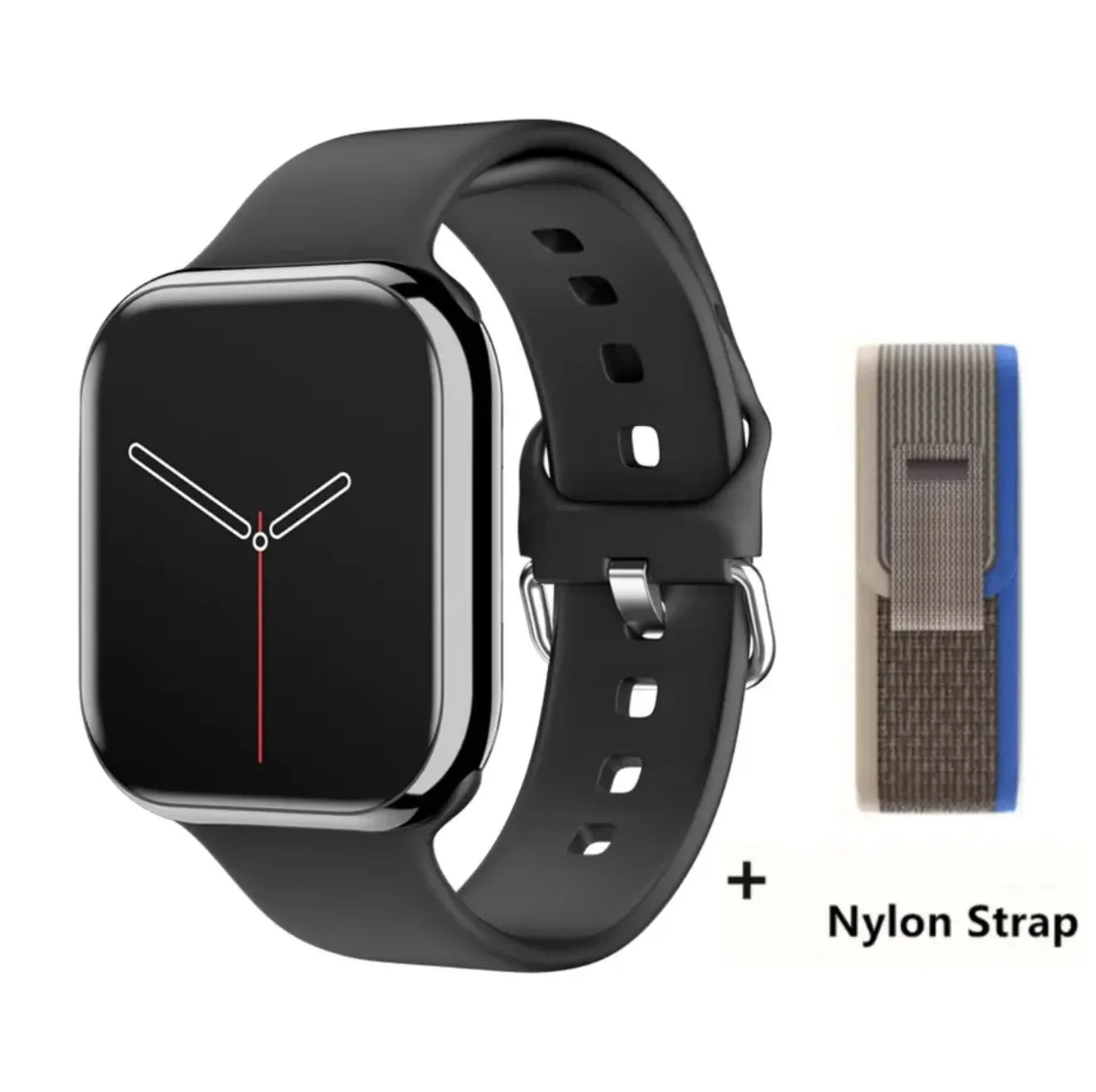 Smartwatch with Body Temp & GPS – NFC, Always-On Display, Sport Design