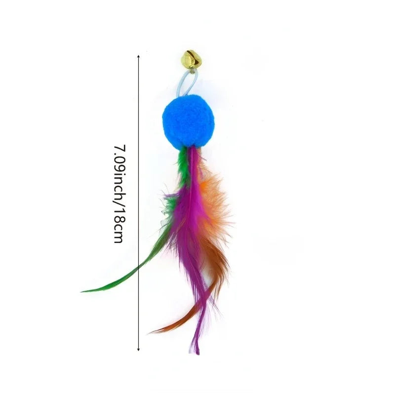 Feather Toys With Bell