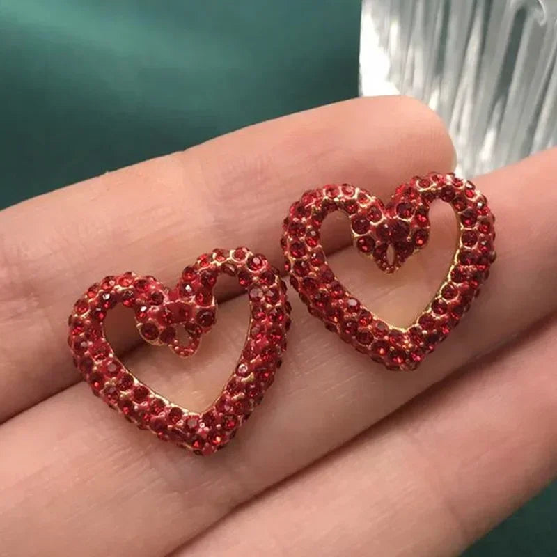 Pink Heart Crystal Set – Pearl Party Edition