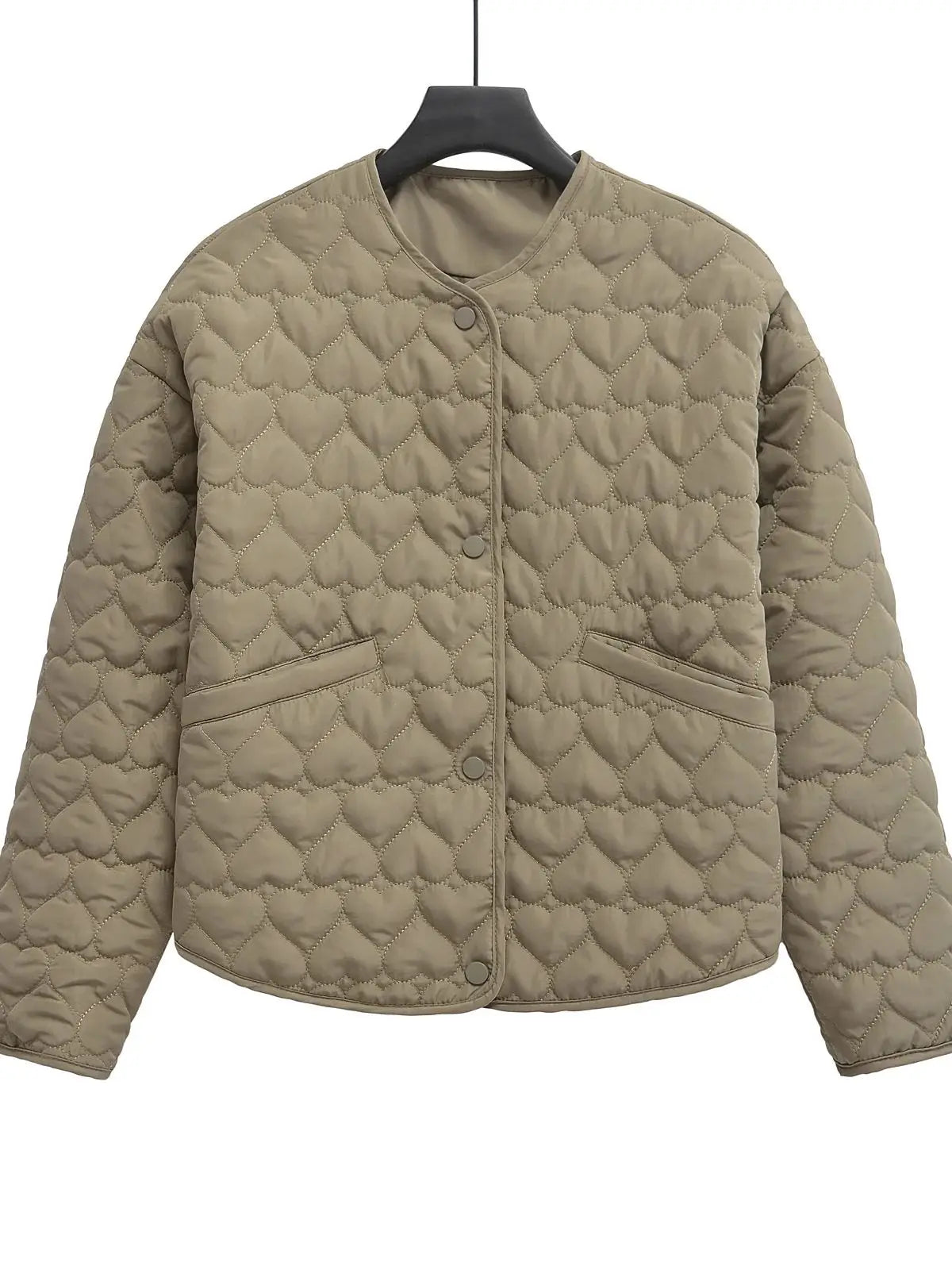 Padded Heart Pocket Jacket
