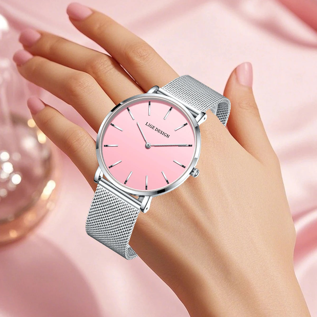 Ceramic Strap Elegant Quartz Watch – Japanese Movement