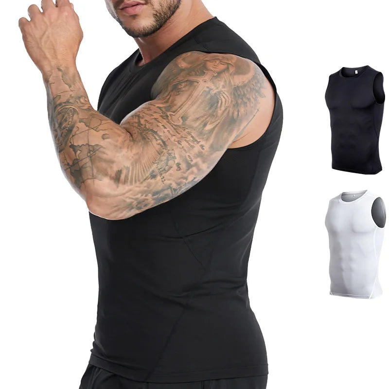Sleeveless Fitness Vest – Bodybuilding, Yoga, Quick Dry Training Top