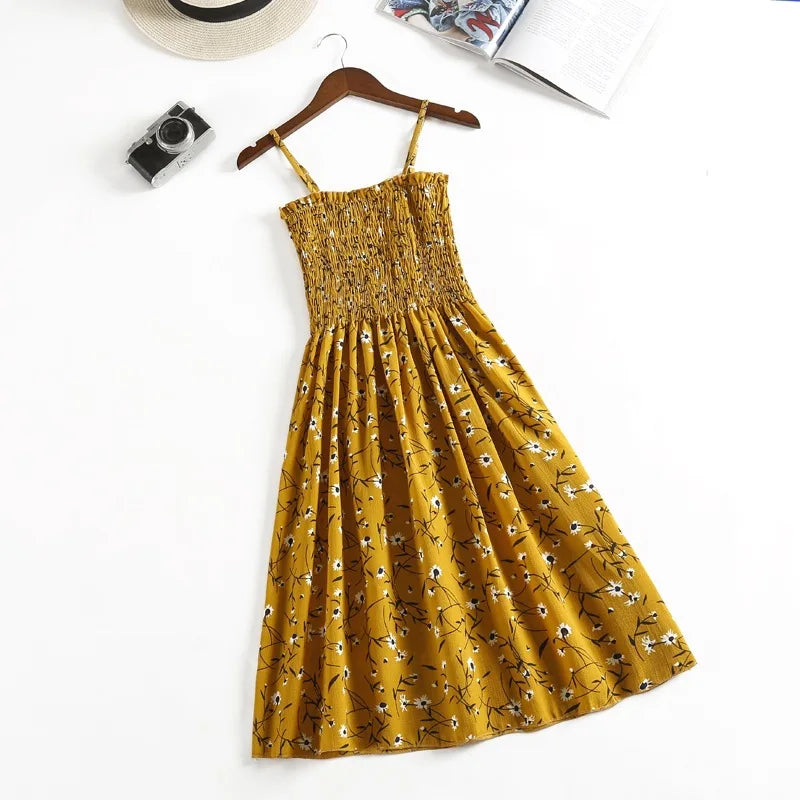 Elegant Contrasting Knit Maxi Dress — O-Neck, Short Sleeve, Metal Buttons