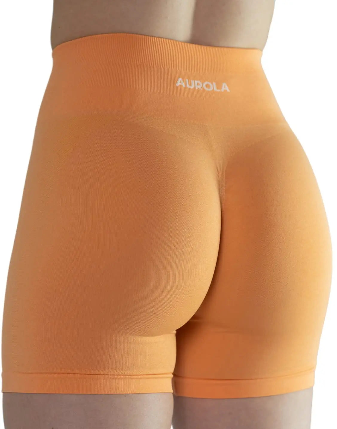 Seamless Scrunch Workout Shorts — Women's High Waist Gym & Yoga Fitness Shorts