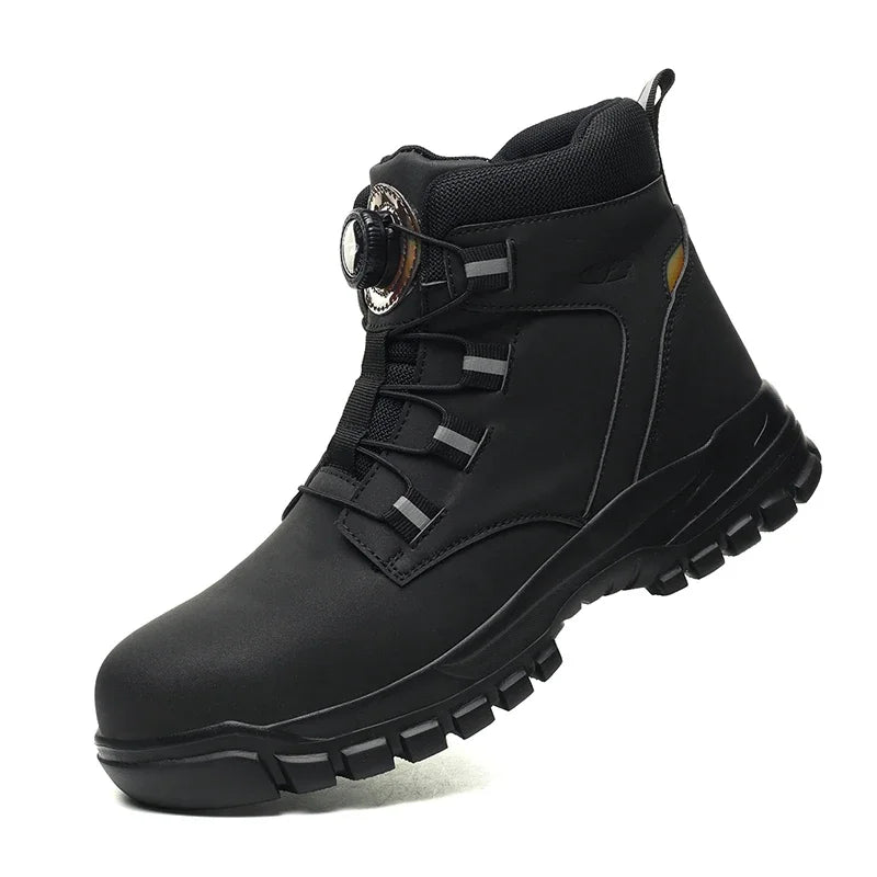 Waterproof Steel Toe Boots — Anti-Smash & Anti-Puncture Security Footwear