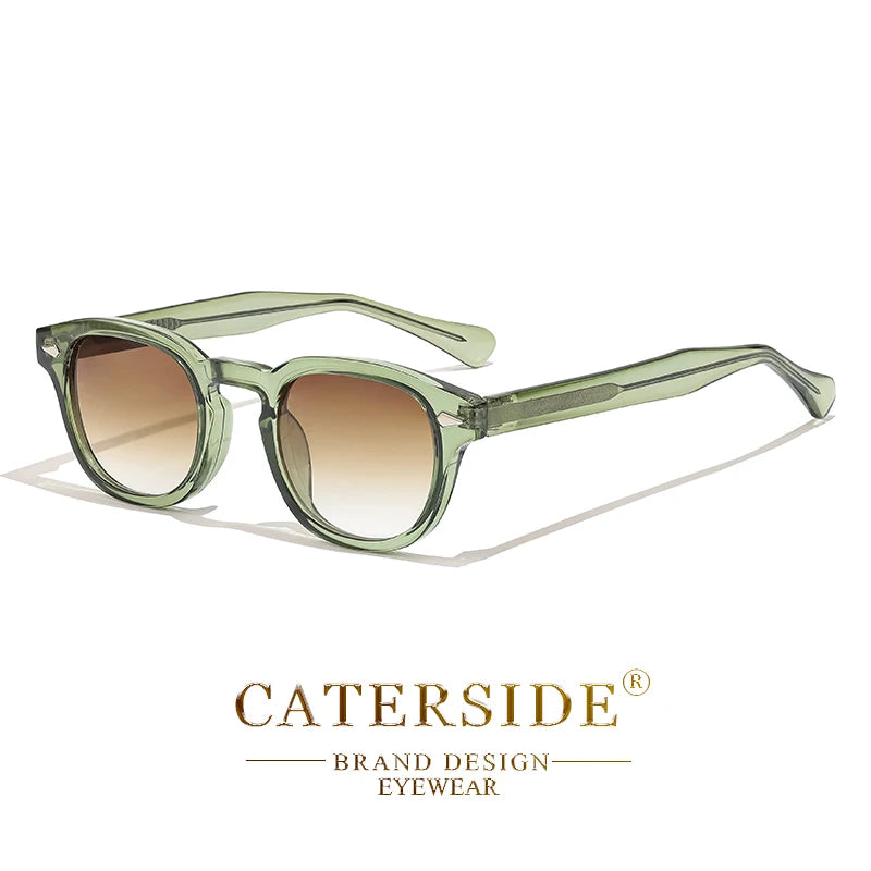 CATERSIDE Luxe | Retro Circular Sunglasses – Bold & Timeless UV400 Shades