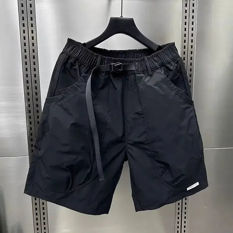 Straight-Cut Utility Shorts – Large Pockets