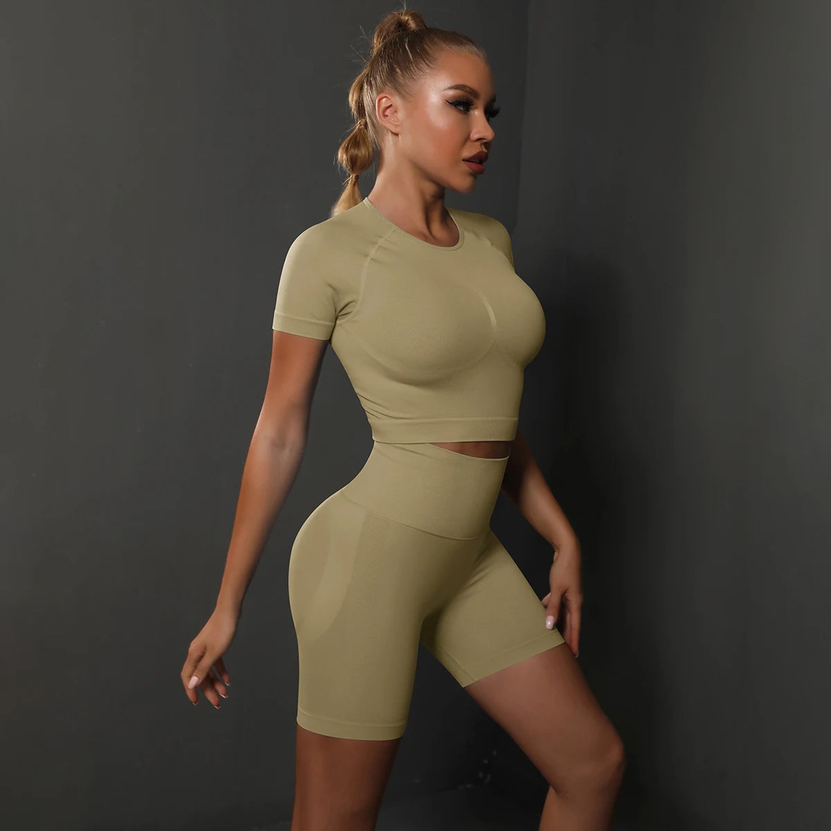 ZenBalance Romper Set – Ribbed One-Piece Jumpsuit